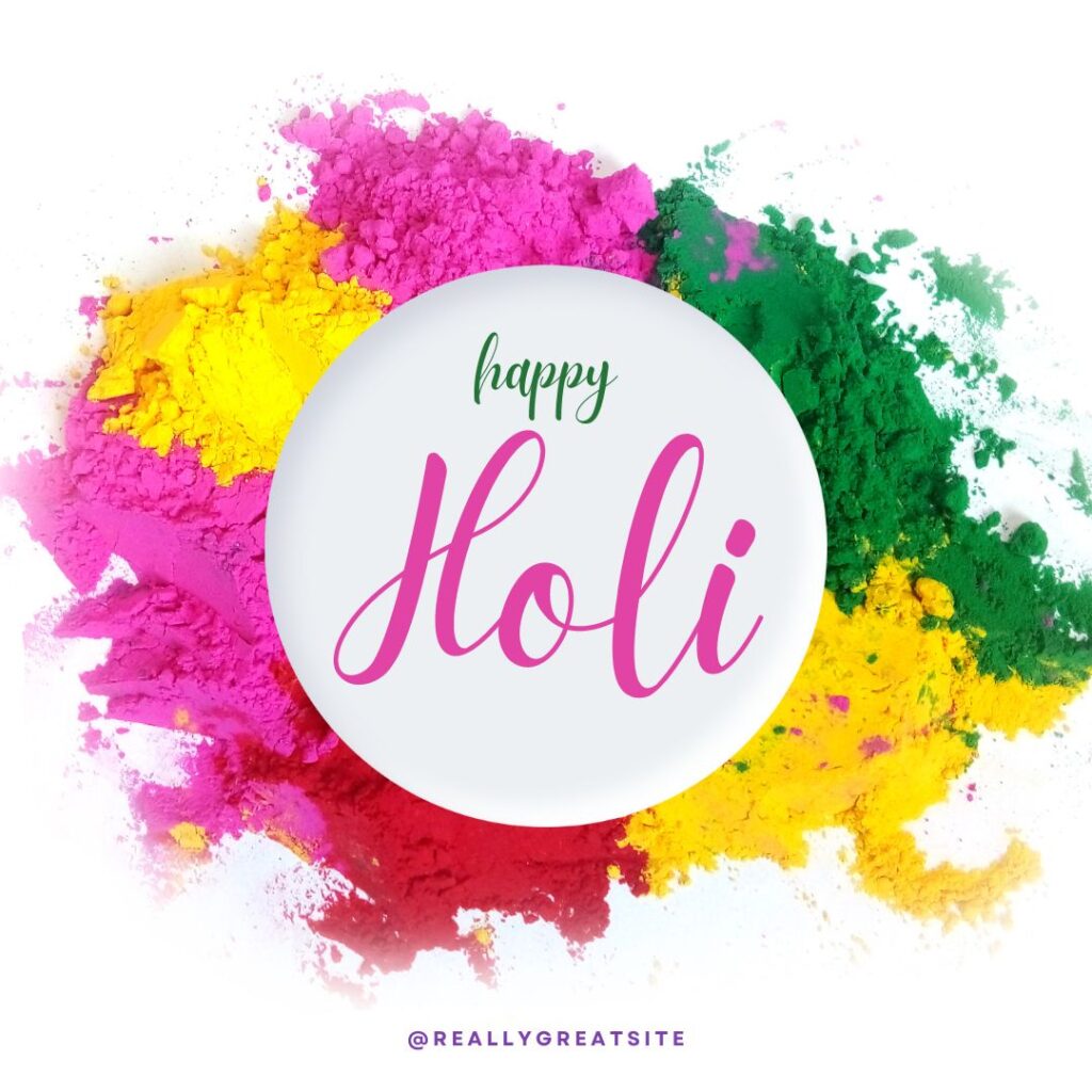 Happy Holi Greetings and Photos